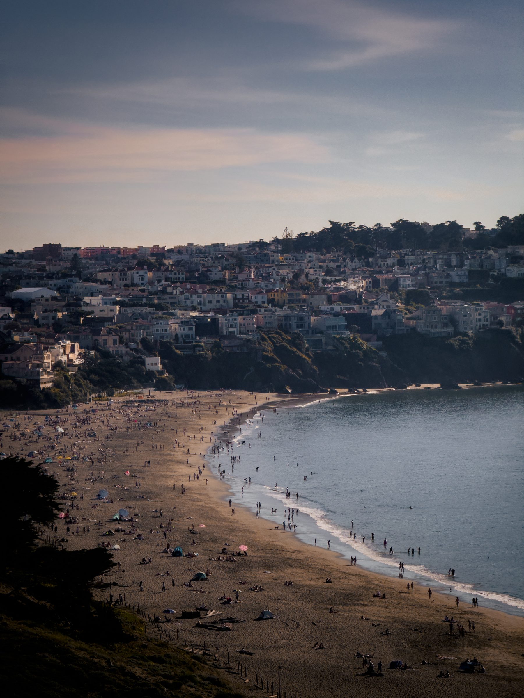 Baker Beach cliffs