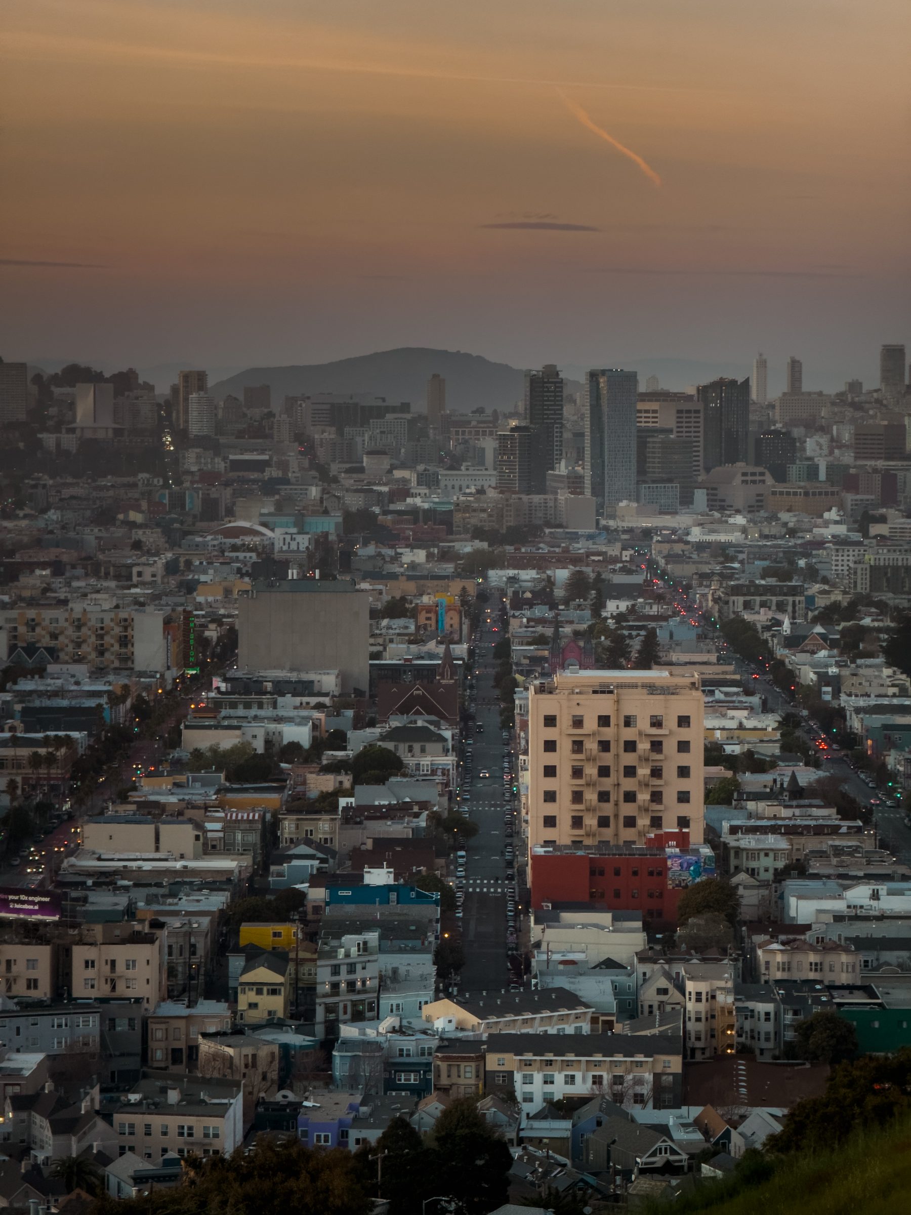 San Francisco rooftops